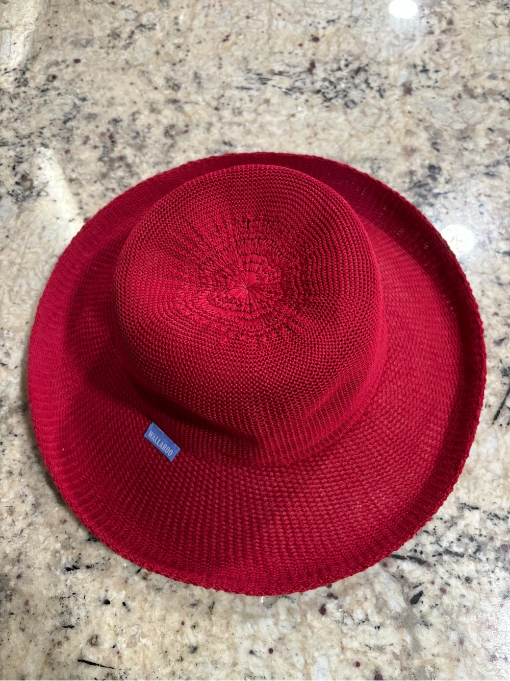 Wallaroo Cranberry Packable Sunhat - Picture 5 of 7